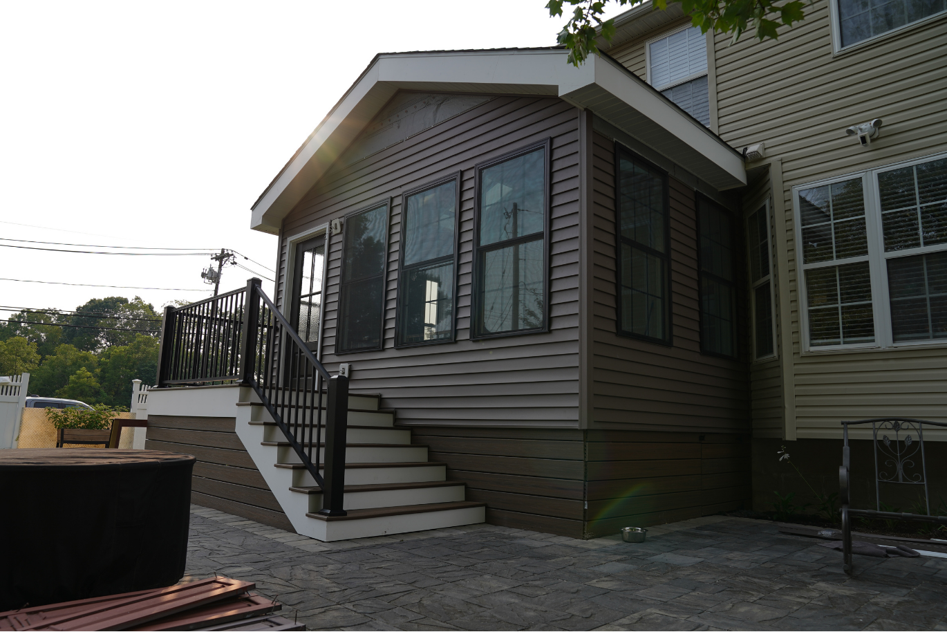 Deck Outdoor Seating Area