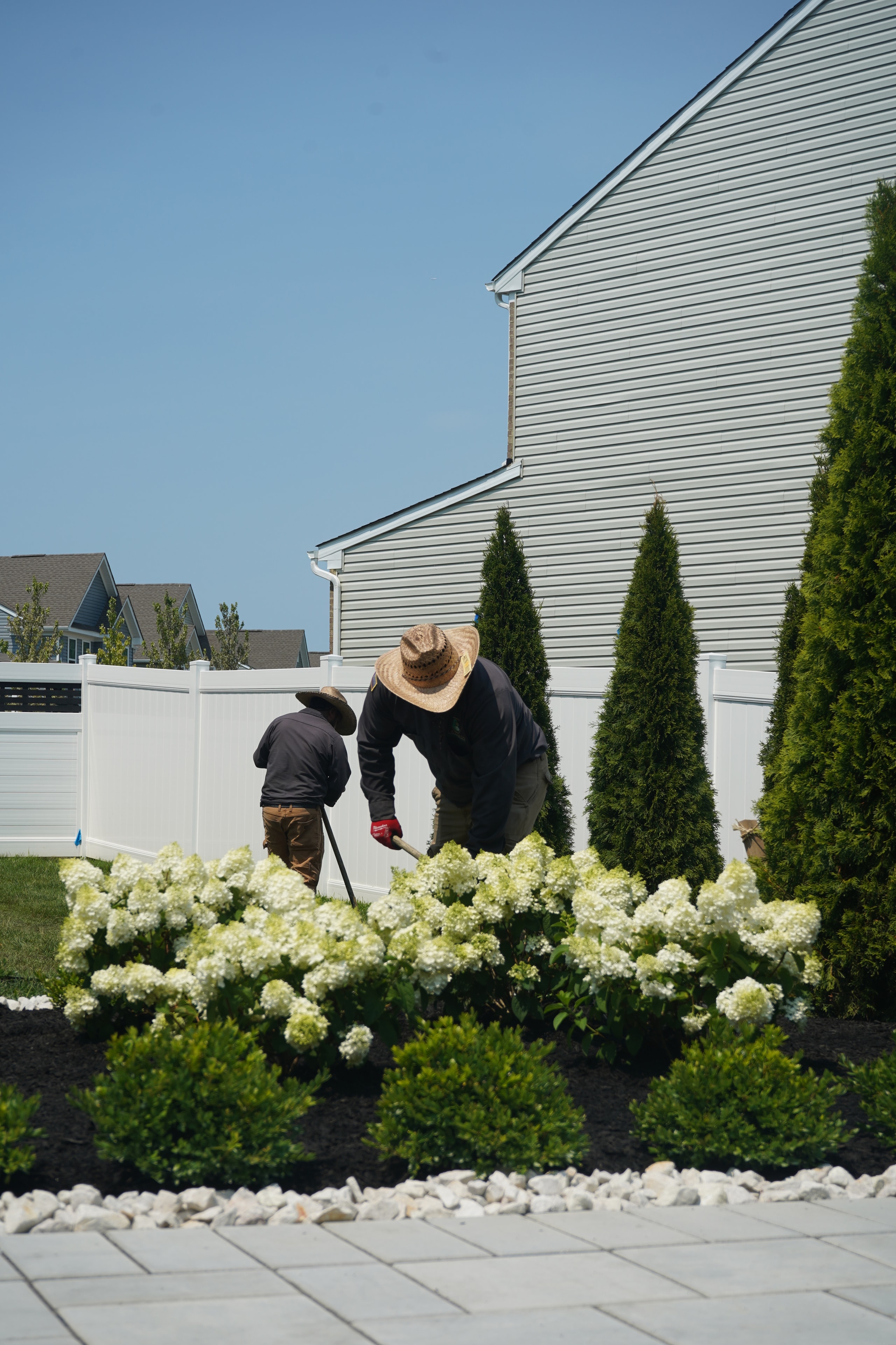 Mulch Crew at Work