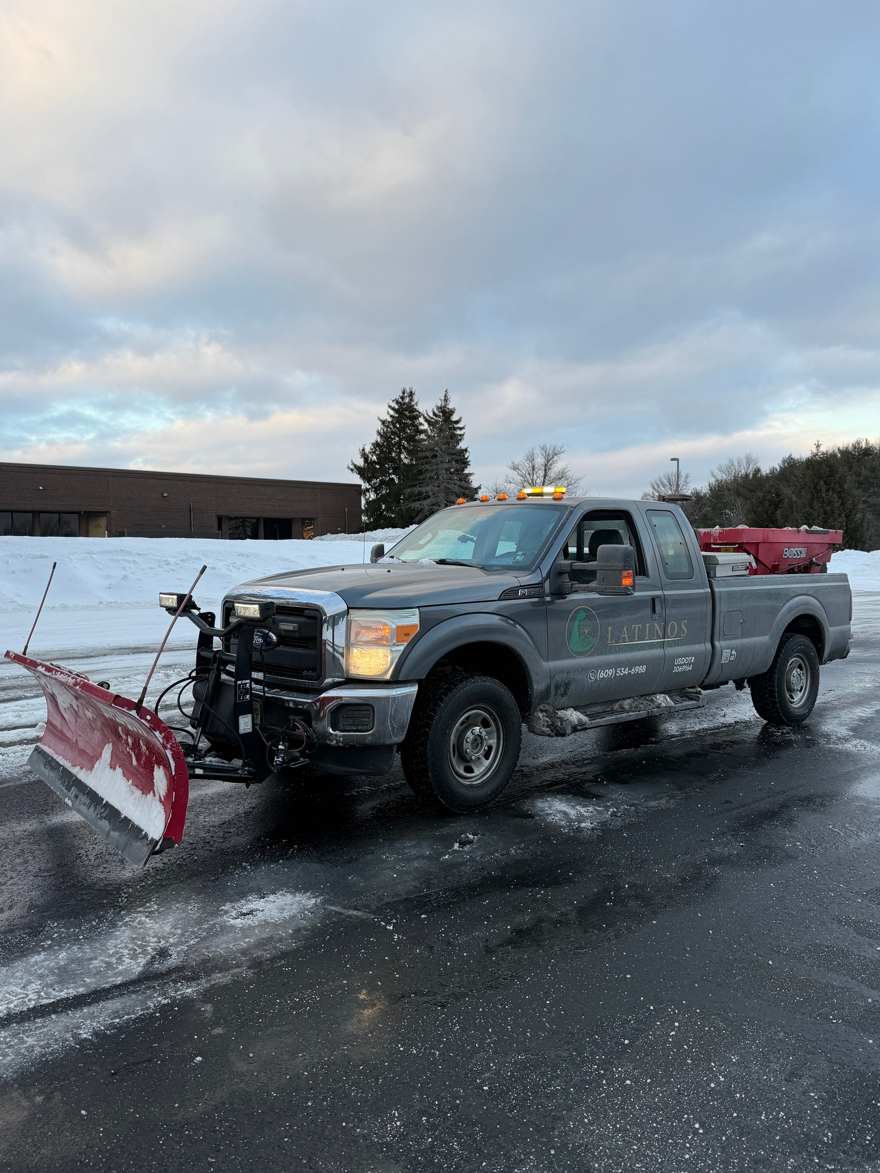 Snow Plow Truck