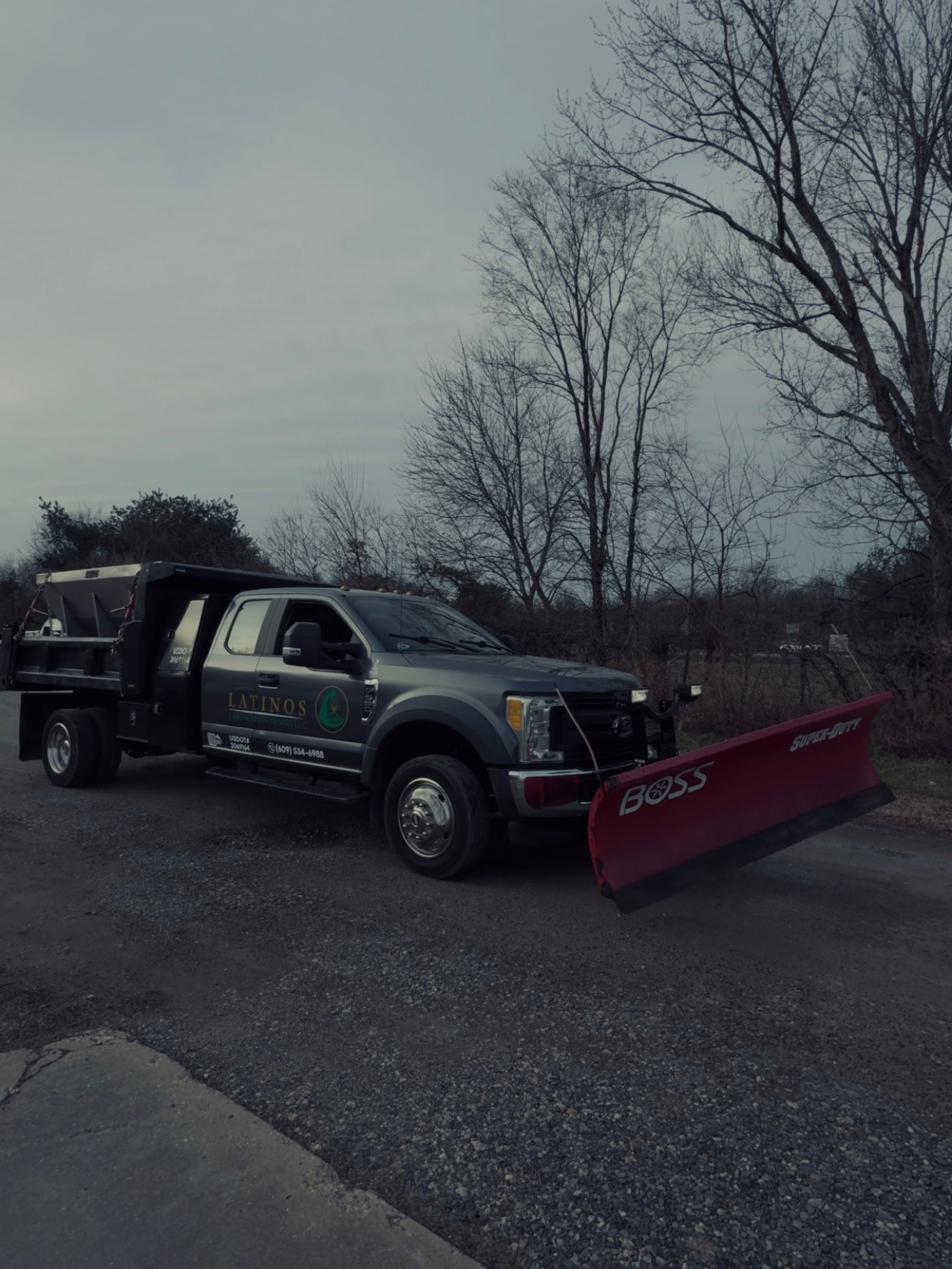 Snow Plow Truck Ready