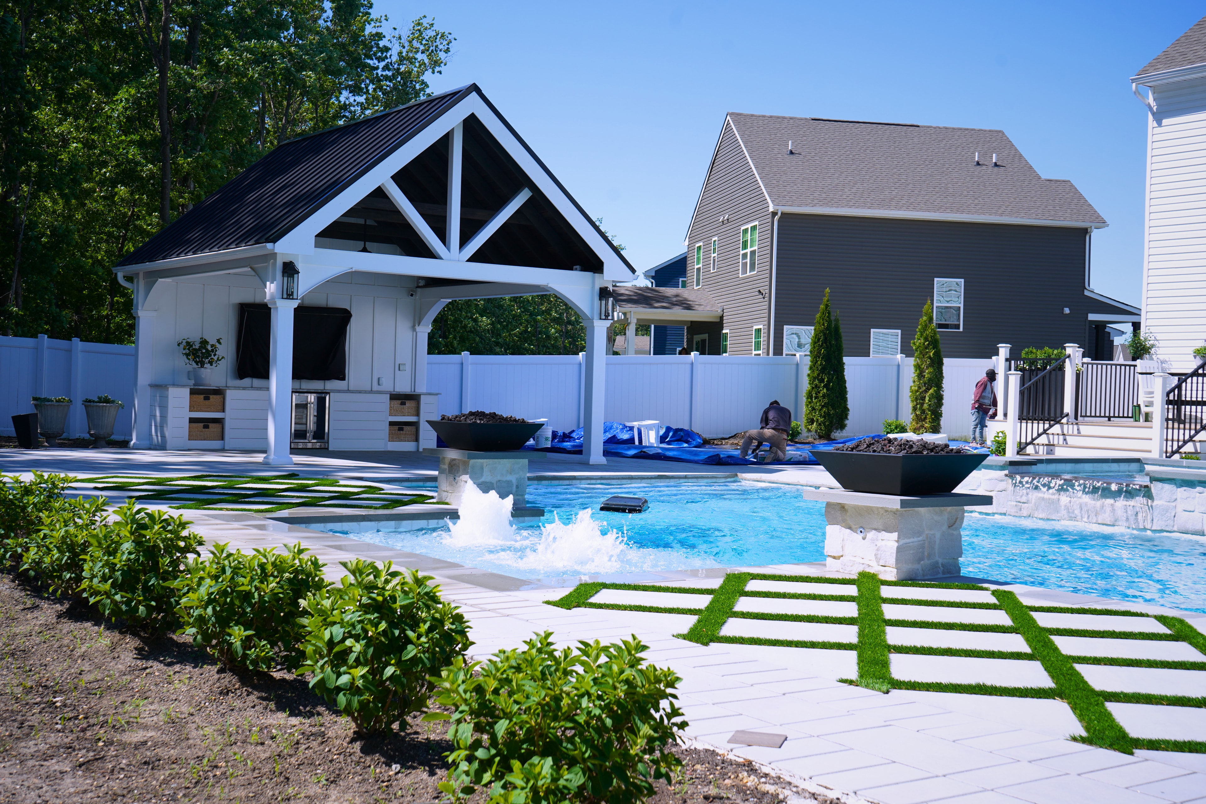 Custom Pavilions & Outdoor Kitchens project 2